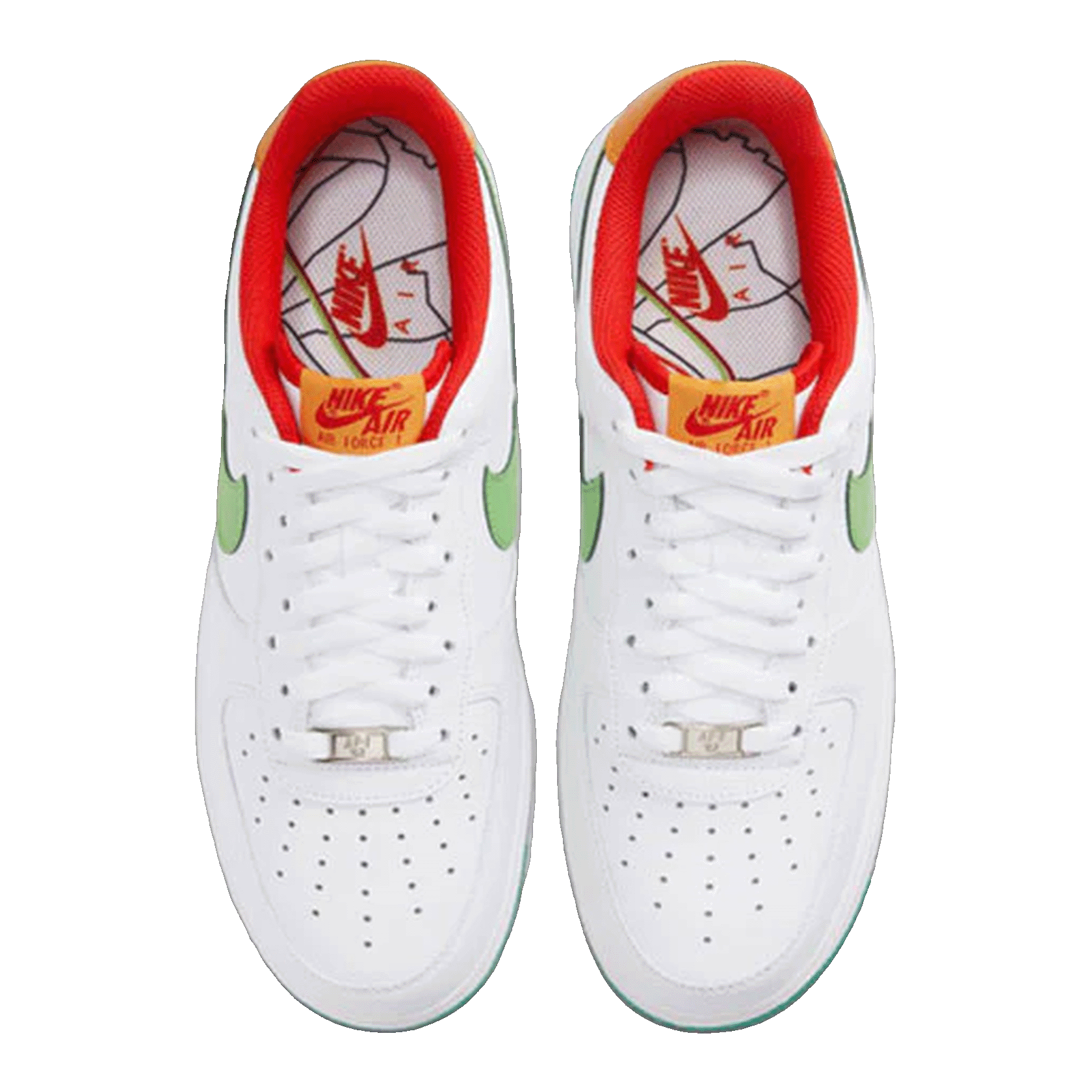Nike Air Force 1 Low Shibuya White Oben
