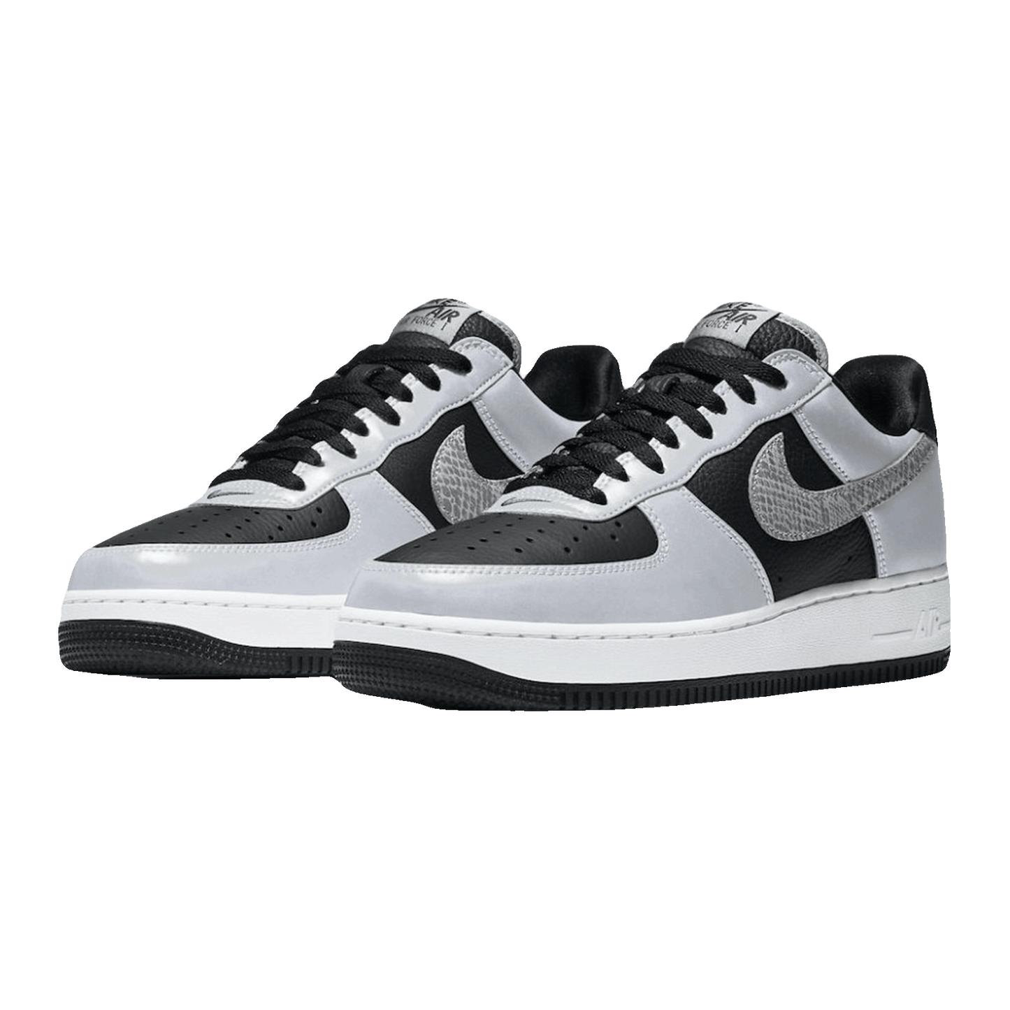 Nike Air Force 1 Low Silver Snake (2021) Side