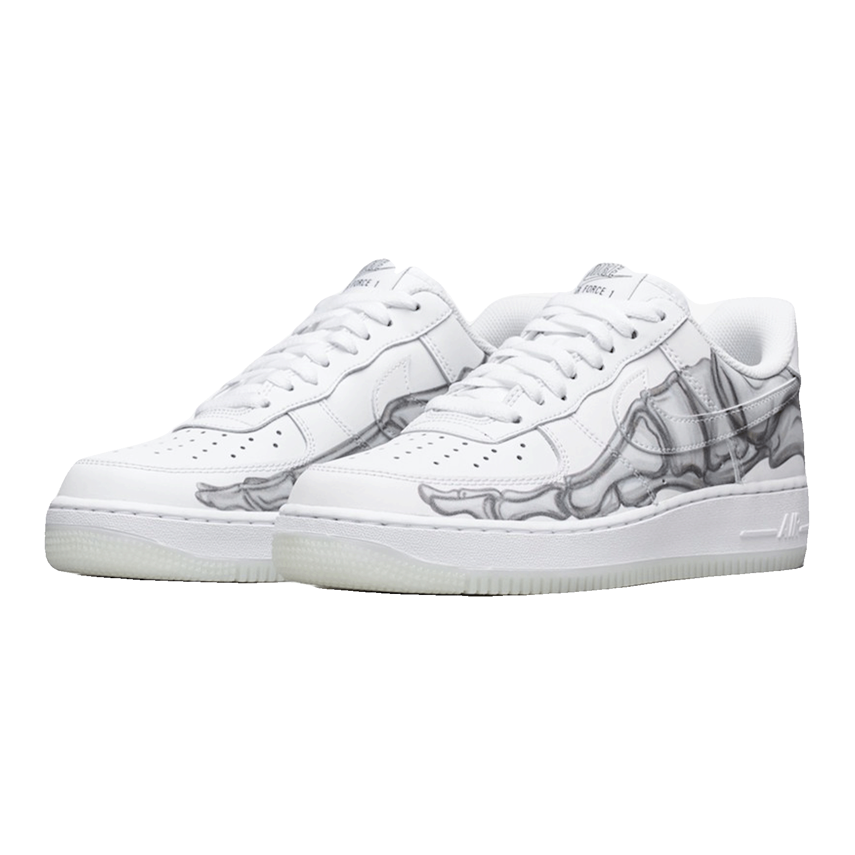 Nike Air Force 1 Low Skeleton Halloween (2018) Side