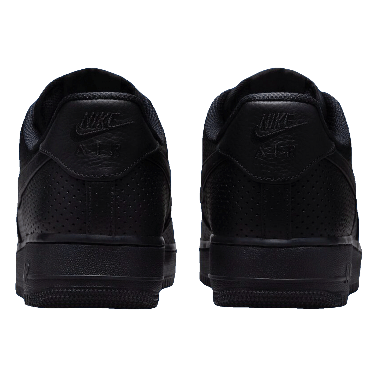 Nike Air Force 1 Low SP Triple Black Perforated Back