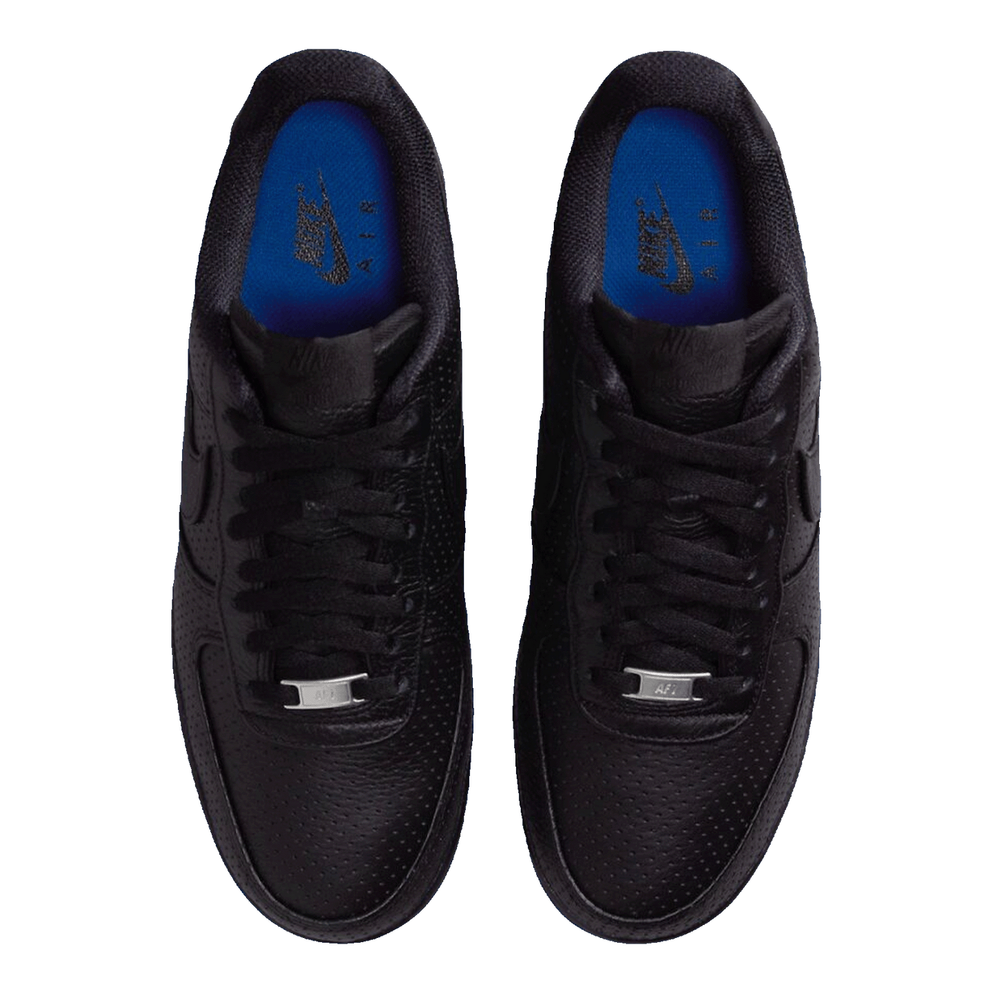 Nike Air Force 1 Low SP Triple Black Perforated Oben