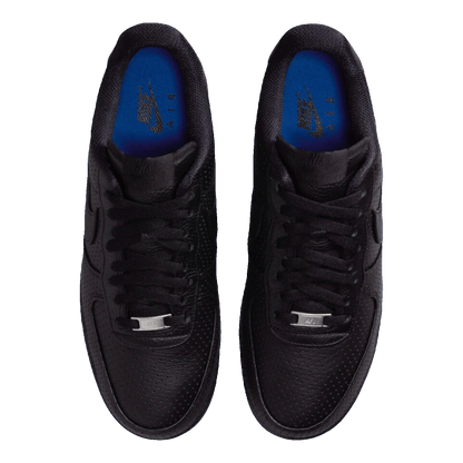 Nike Air Force 1 Low SP Triple Black Perforated Oben