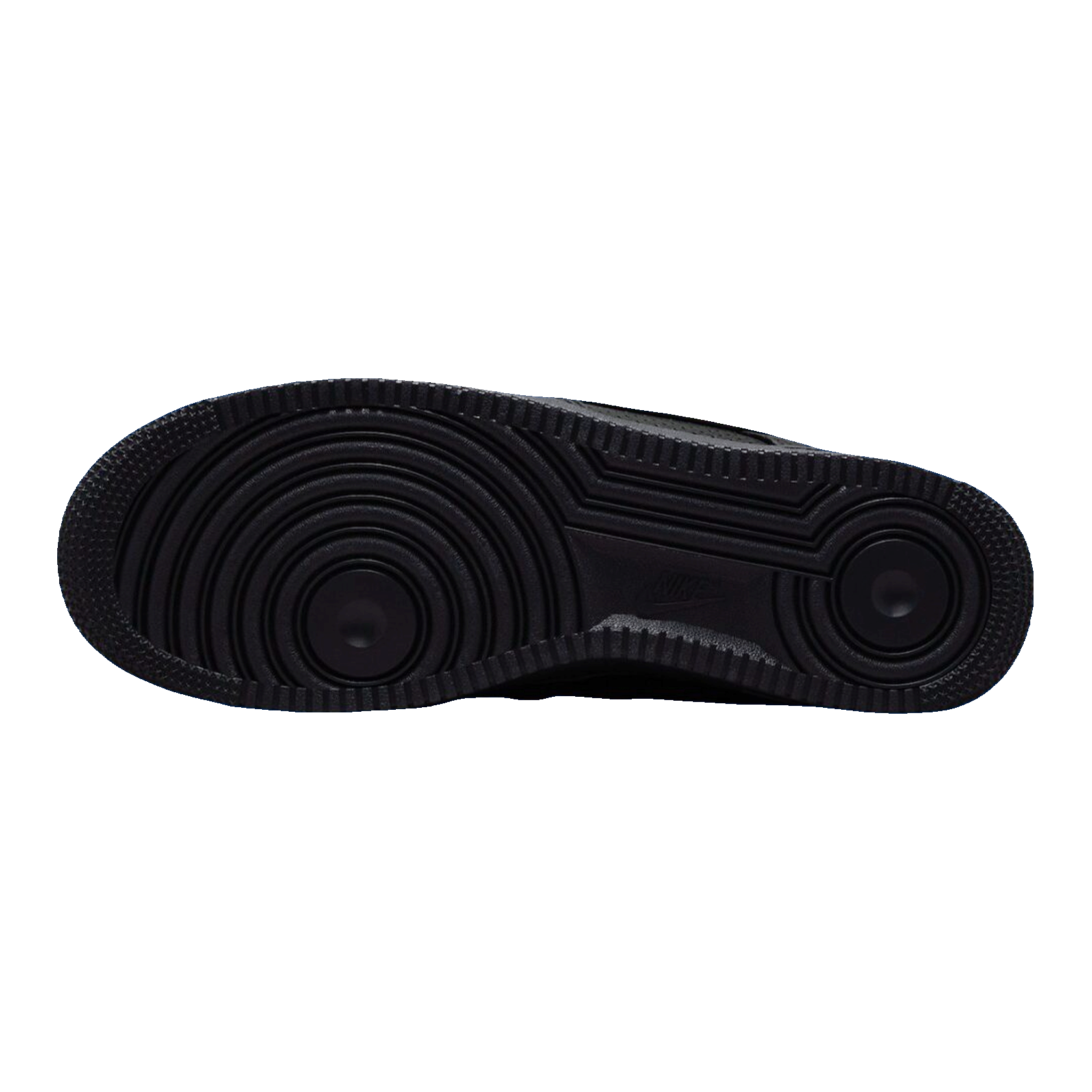Nike Air Force 1 Low SP Triple Black Perforated Sohle