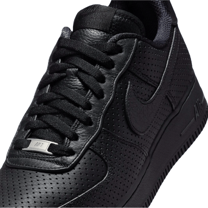 Nike Air Force 1 Low SP Triple Black Perforated Tongue
