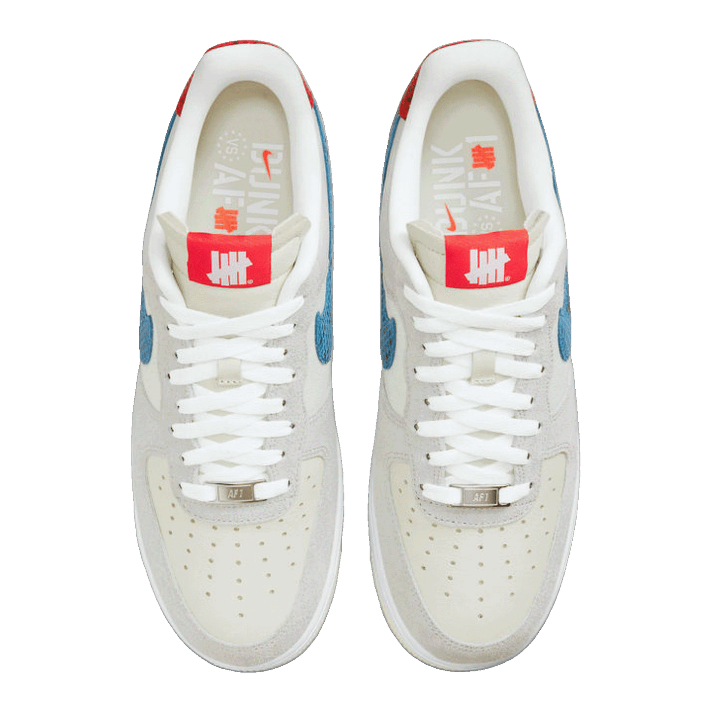 Nike Air Force 1 Low SP Undefeated 5 On It Dunk vs. AF1 Oben