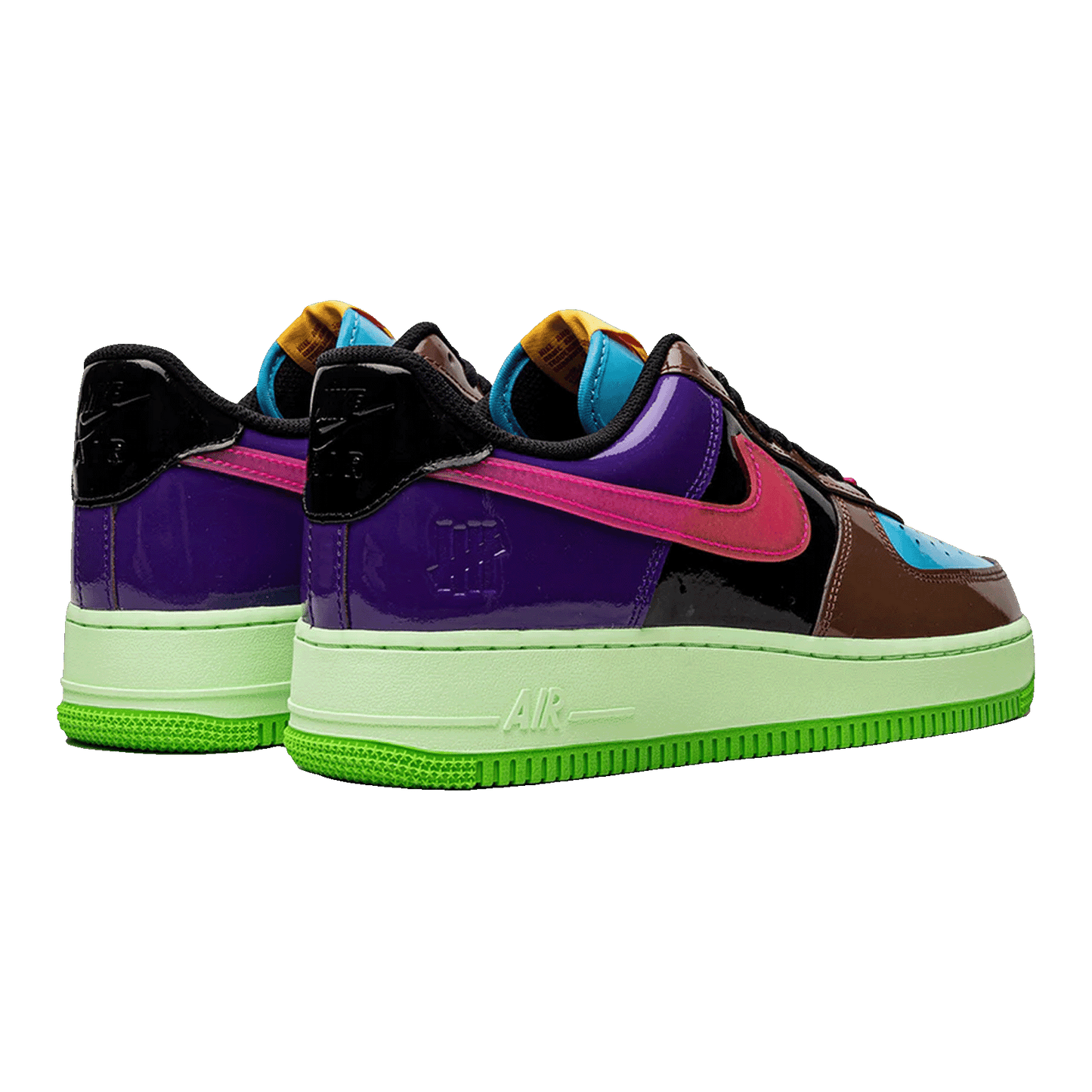 Nike Air Force 1 Low SP Undefeated Multi-Patent Pink Prime Back