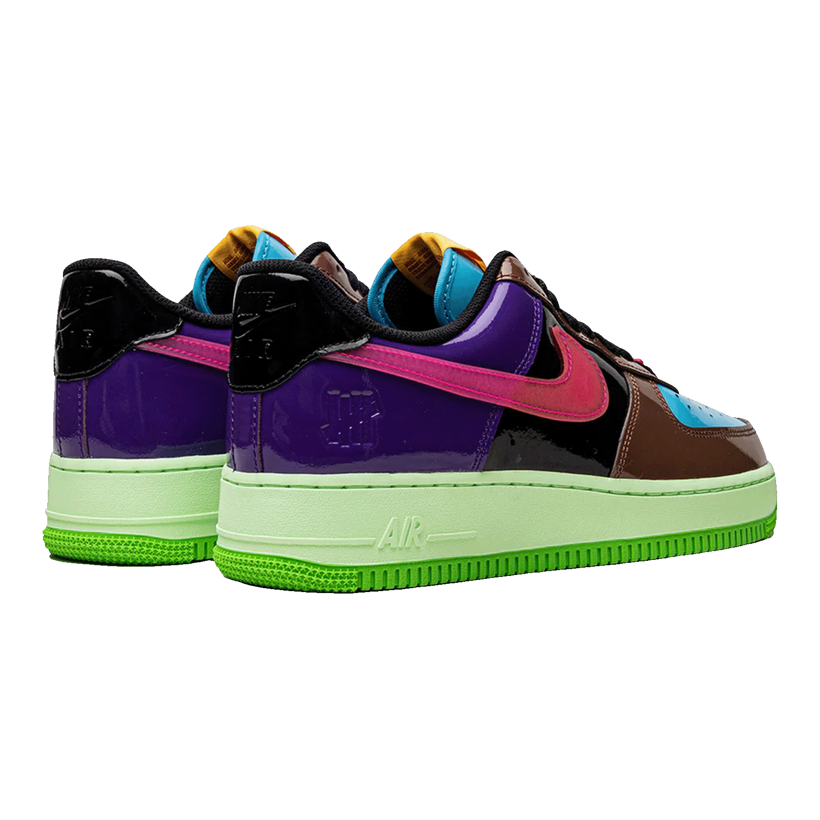 Nike Air Force 1 Low SP Undefeated Multi-Patent Pink Prime Back