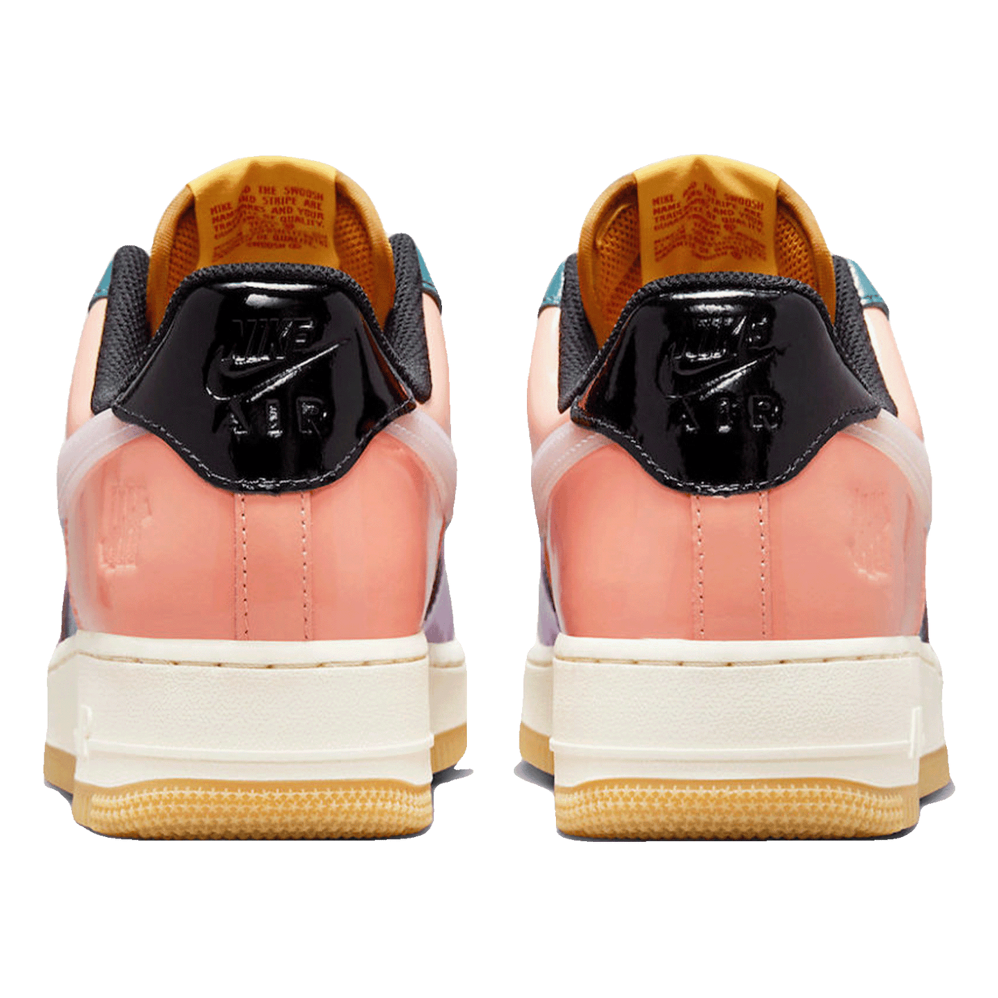 Nike Air Force 1 Low SP Undefeated Multi-Patent Wild Berry Back