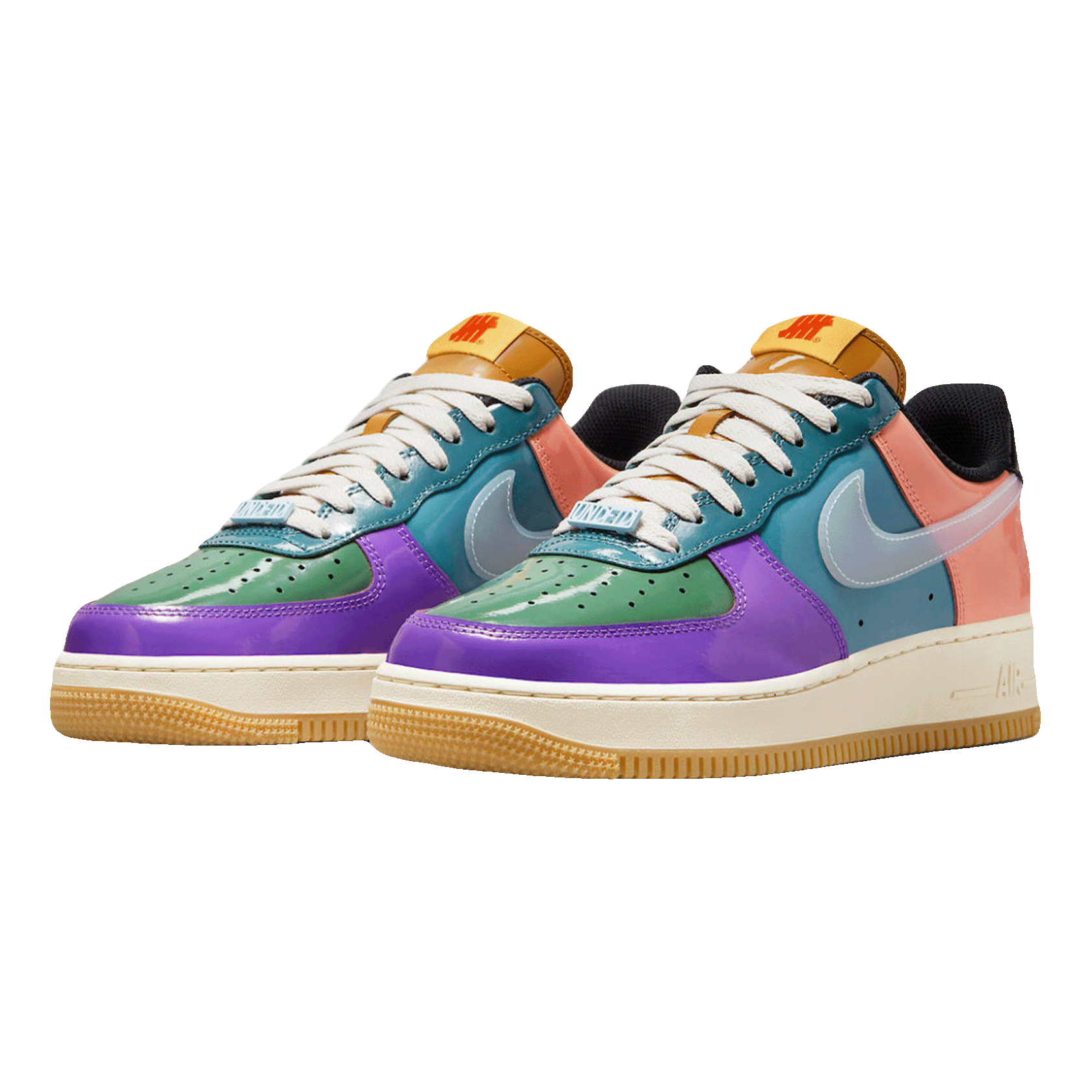 Nike Air Force 1 Low SP Undefeated Multi-Patent Wild Berry Side