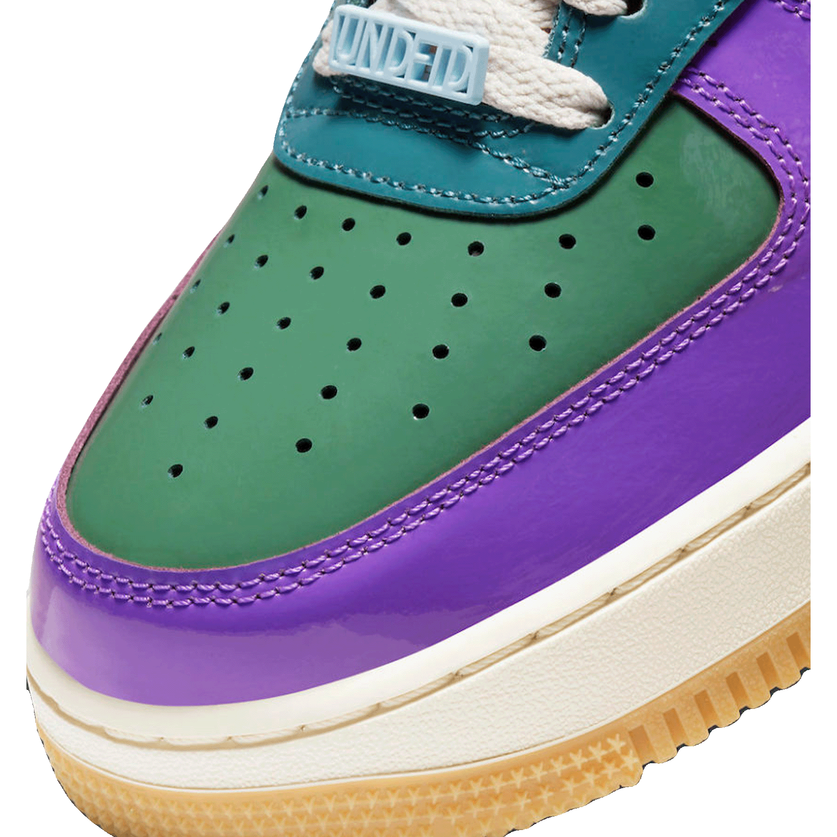 Nike Air Force 1 Low SP Undefeated Multi-Patent Wild Berry Toe