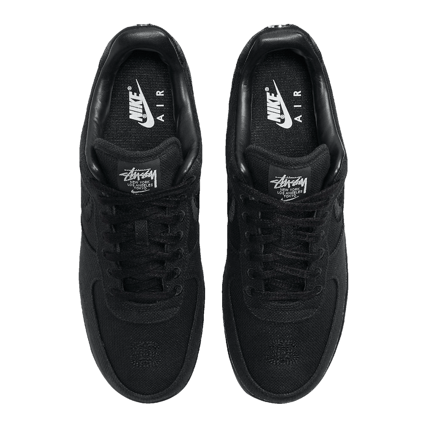 Nike Air Force 1 Low Stussy Black Oben