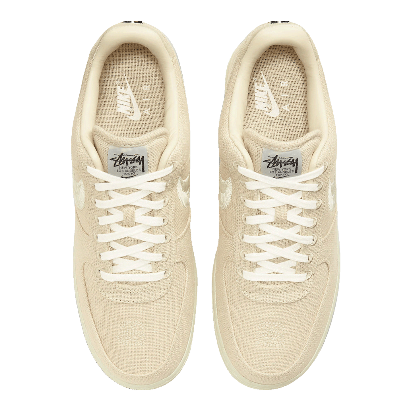 Nike Air Force 1 Low Stussy Fossil Oben