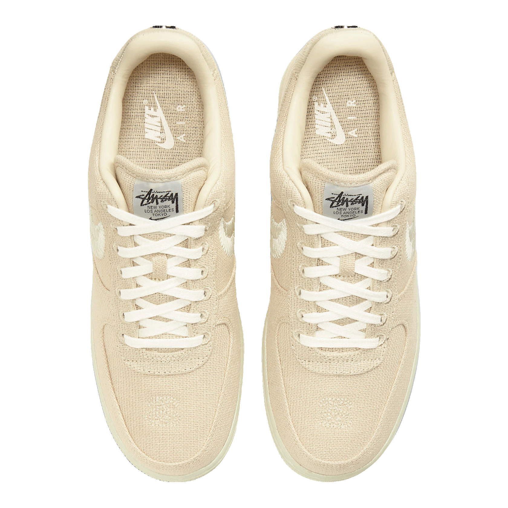 Nike Air Force 1 Low Stussy Fossil Oben
