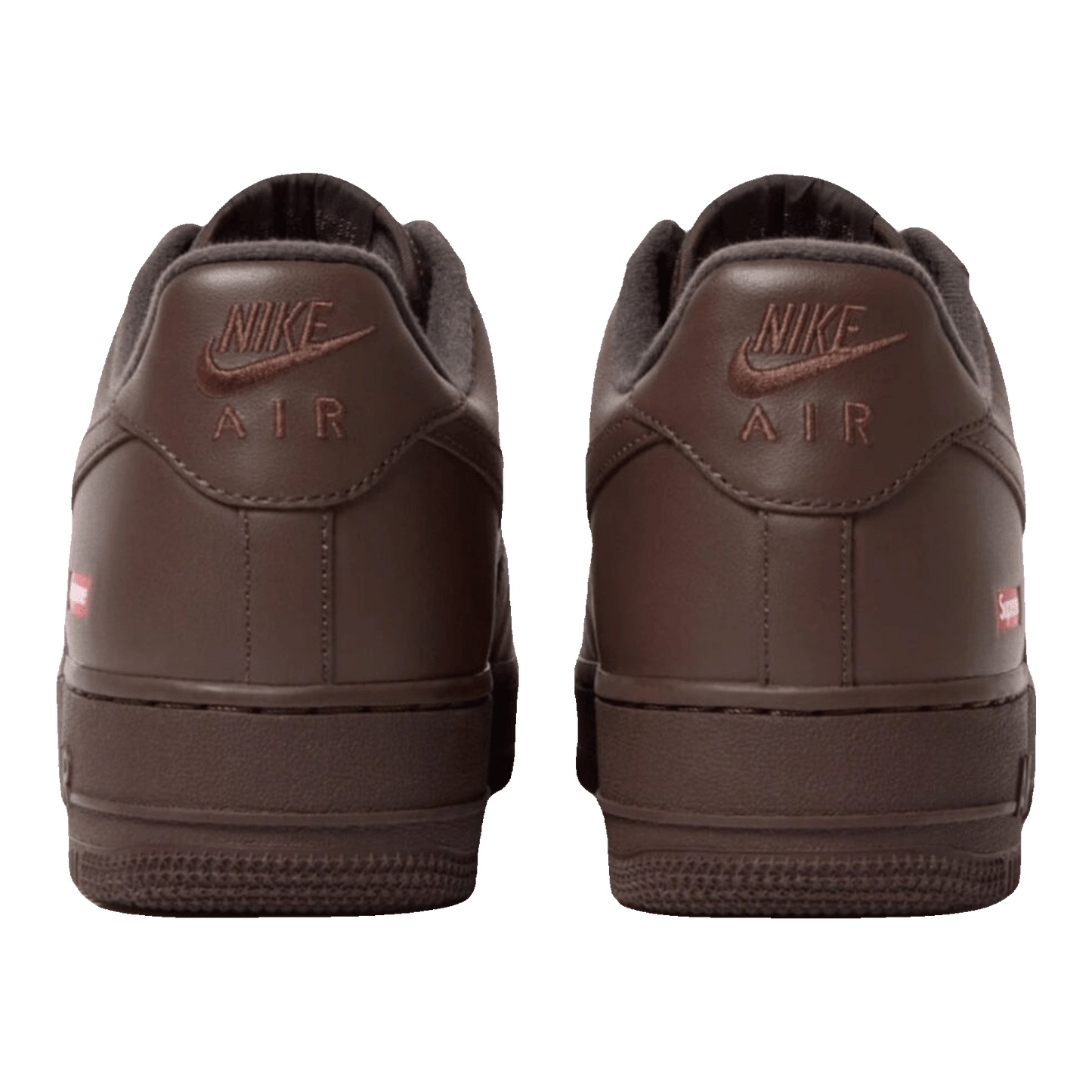 Nike Air Force 1 Low Supreme Baroque Brown Back