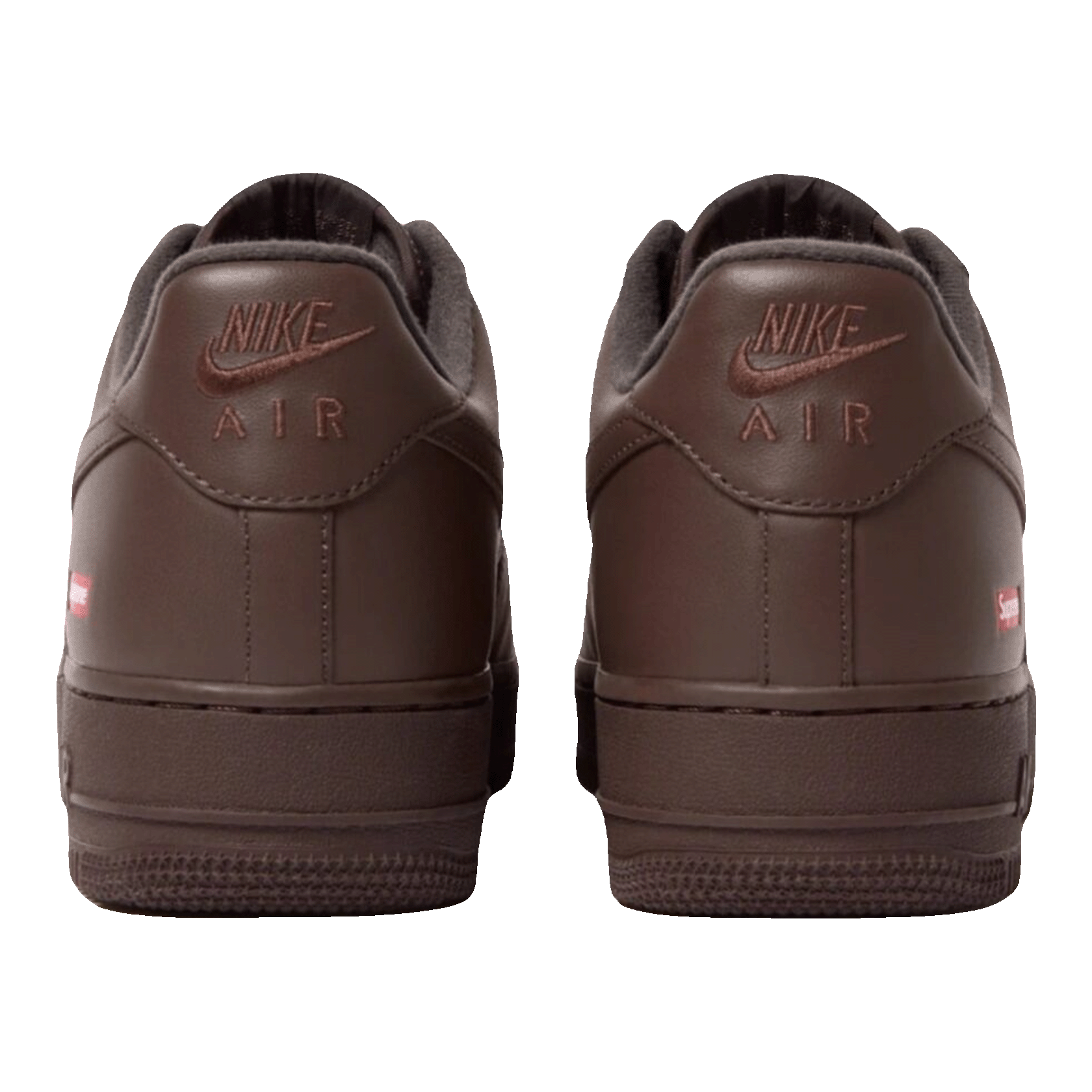 Nike Air Force 1 Low Supreme Baroque Brown Back