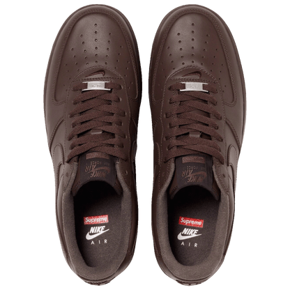 Nike Air Force 1 Low Supreme Baroque Brown Oben