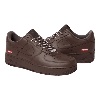 Nike Air Force 1 Low Supreme Baroque Brown Side