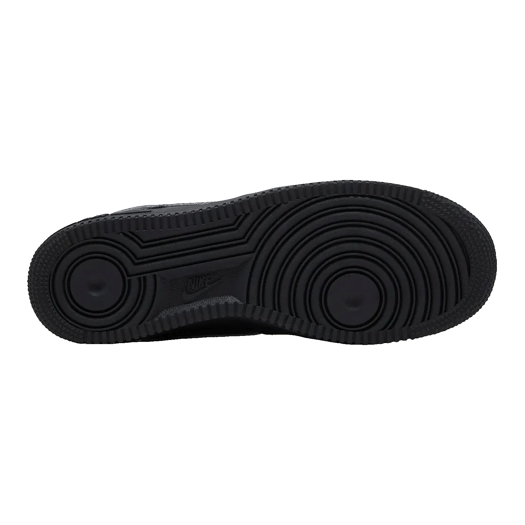 Nike Air Force 1 Low Supreme Black White Sohle