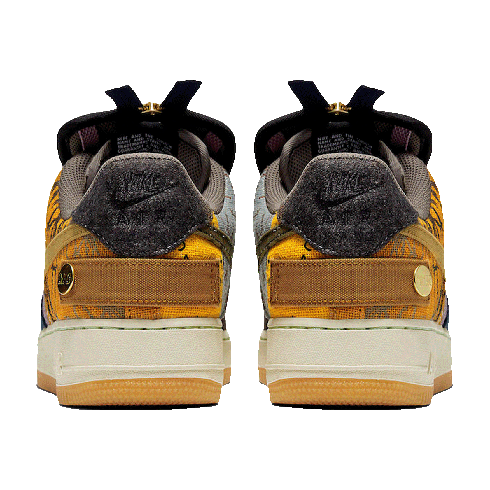 Nike Air Force 1 Low Travis Scott Cactus Jack Back