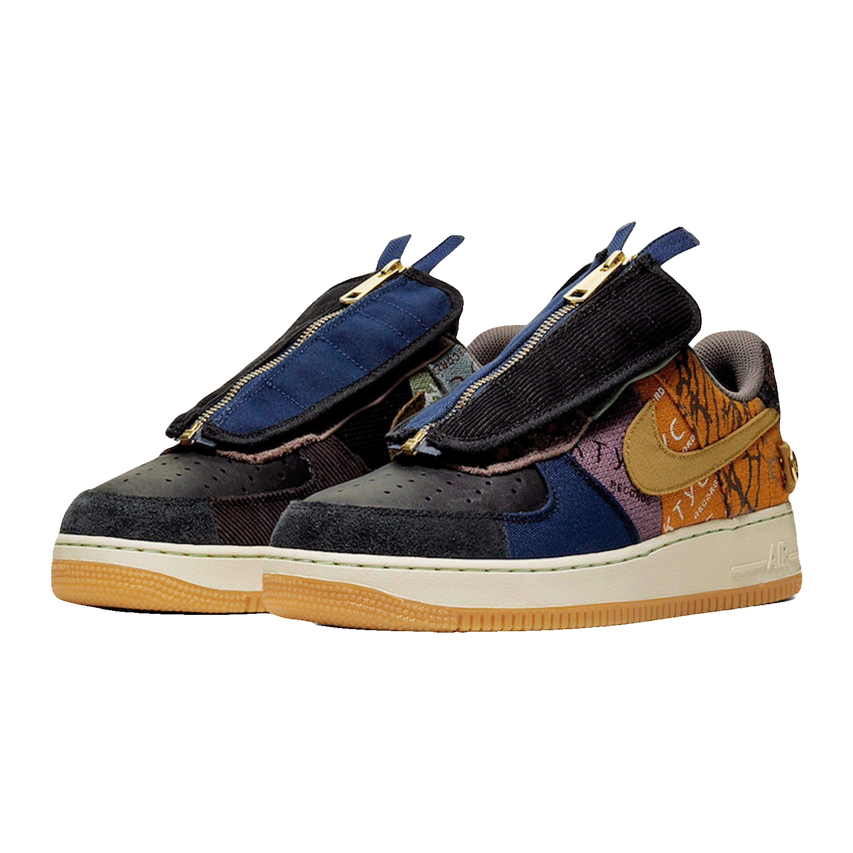 Nike Air Force 1 Low Travis Scott Cactus Jack Side