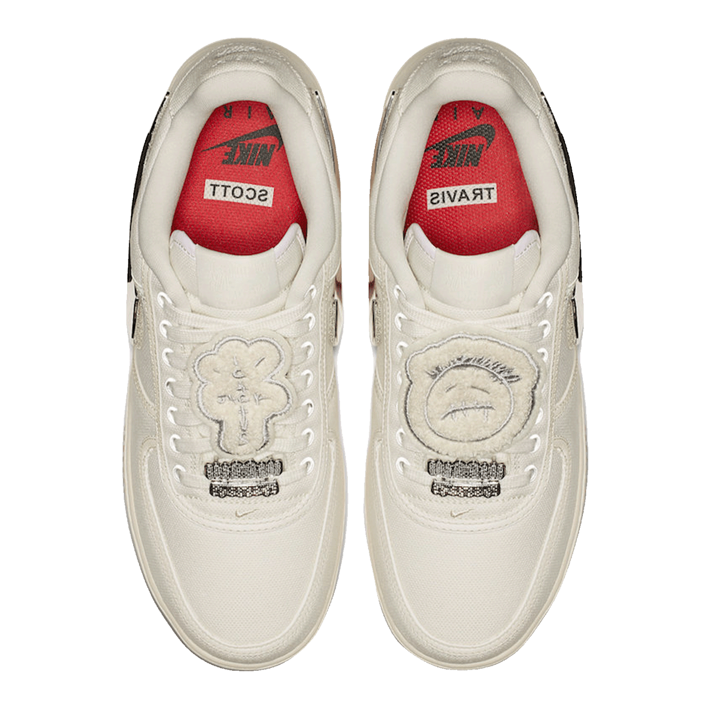 Nike Air Force 1 Low Travis Scott Sail Oben