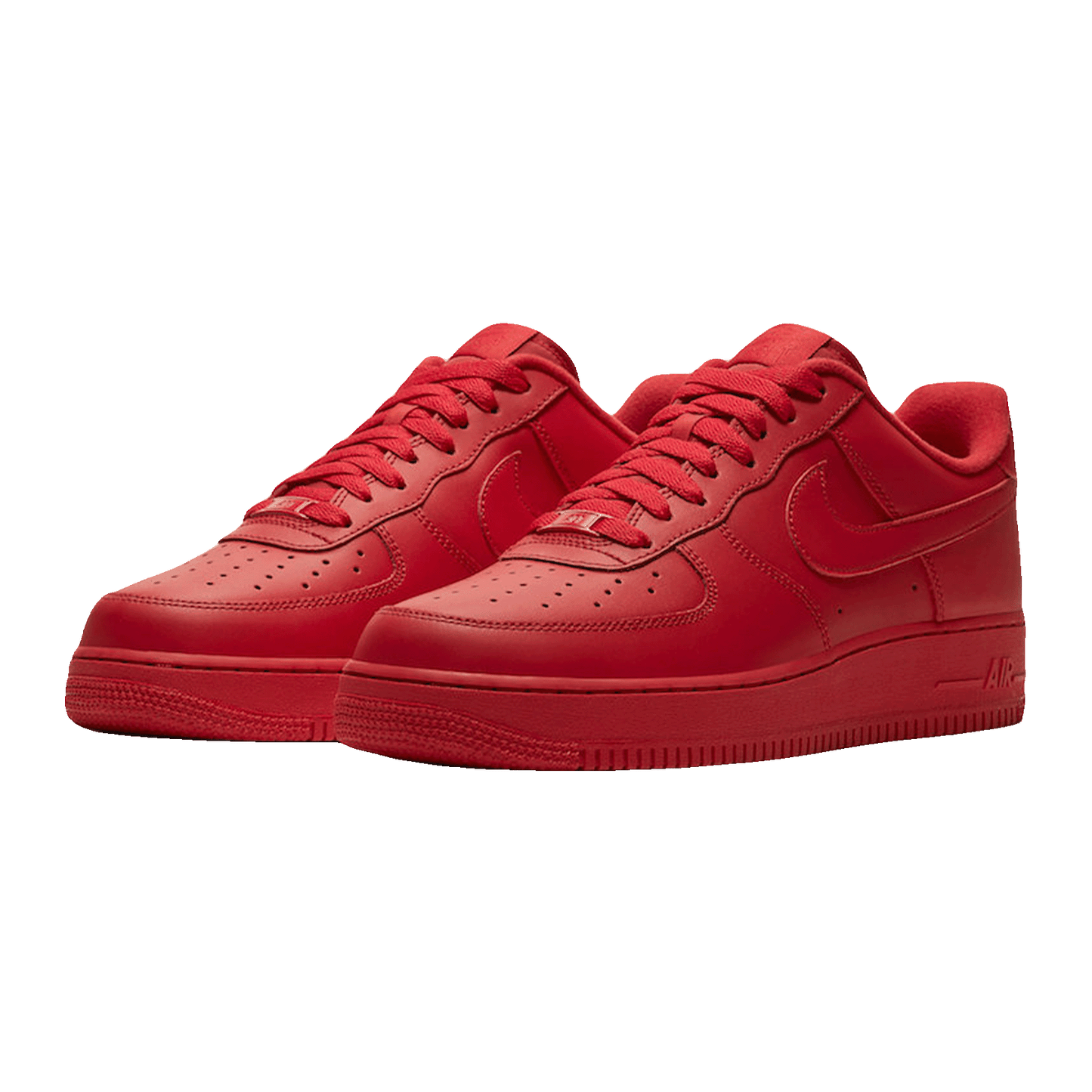 Nike Air Force 1 Low Triple Red Side
