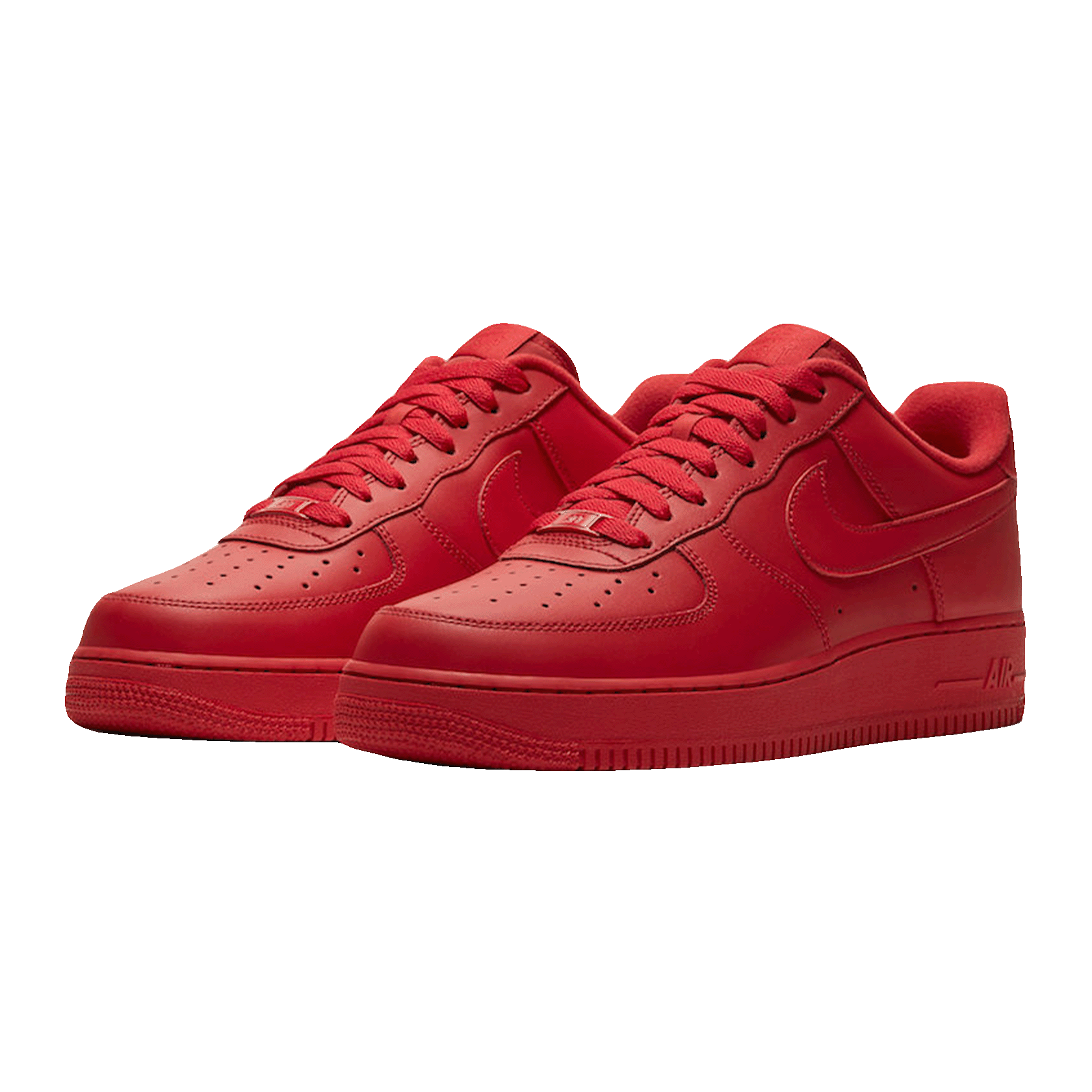 Nike Air Force 1 Low Triple Red Side