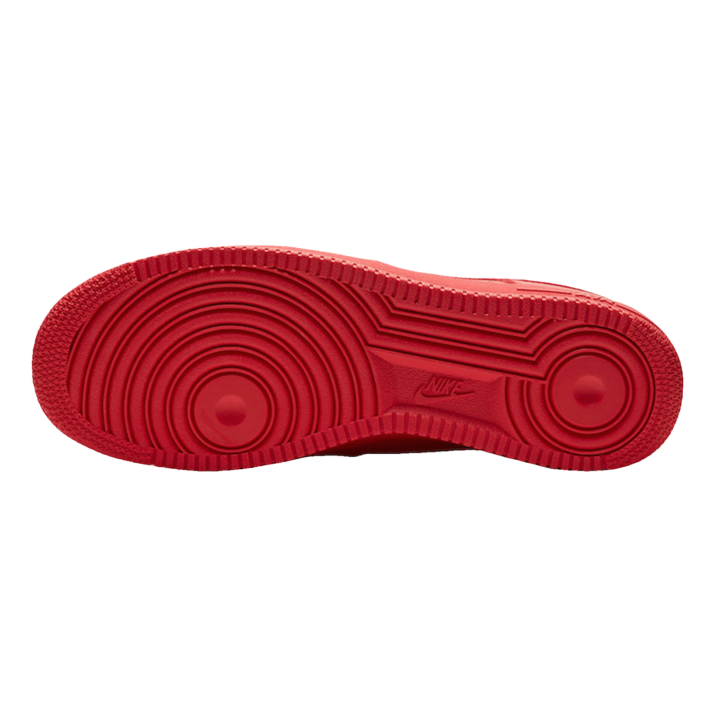 Nike Air Force 1 Low Triple Red Sohle