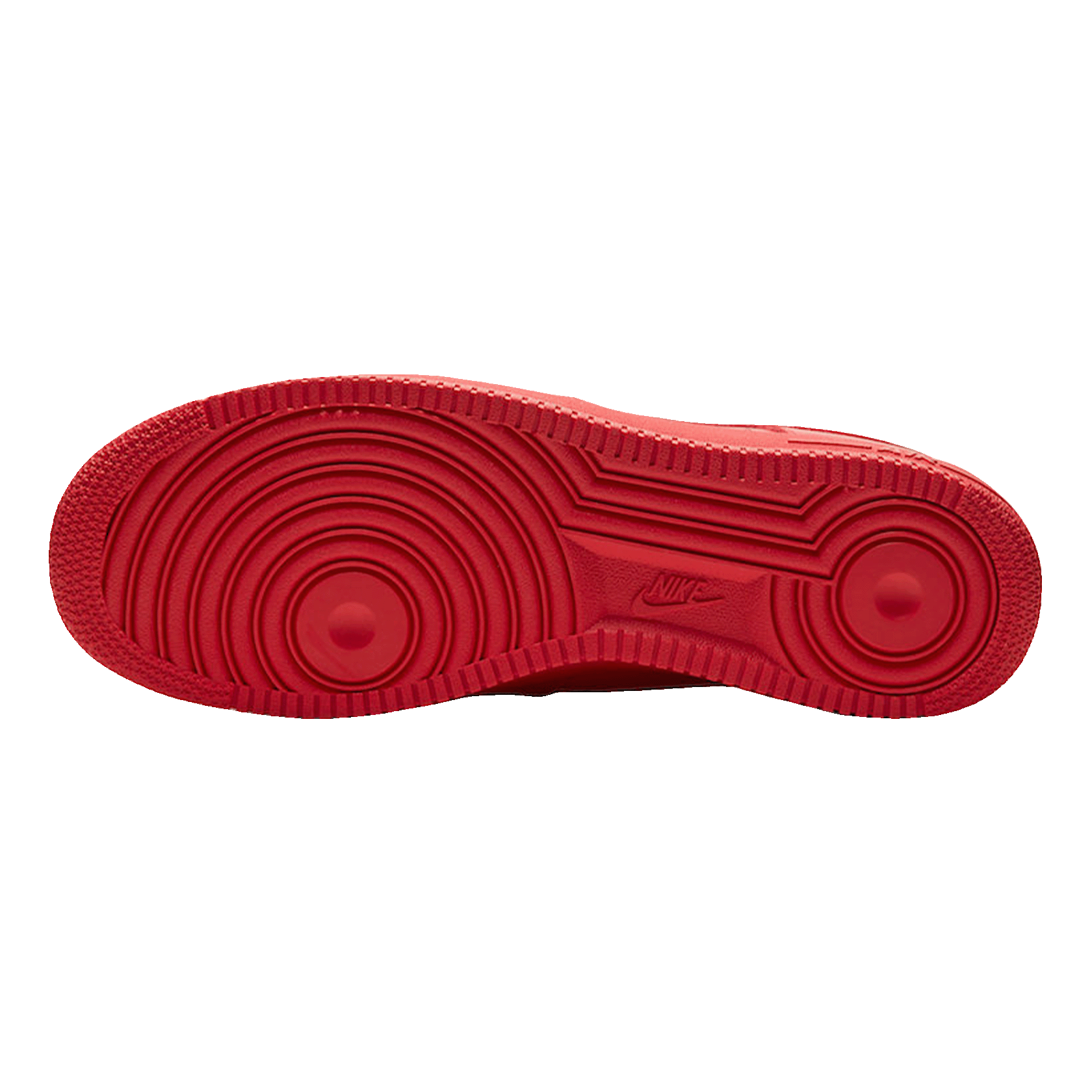 Nike Air Force 1 Low Triple Red Sohle