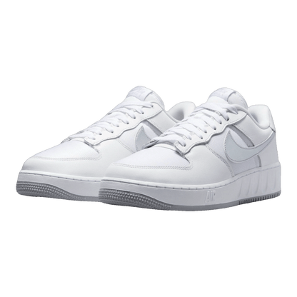 Nike Air Force 1 Low Unity White Silver Side
