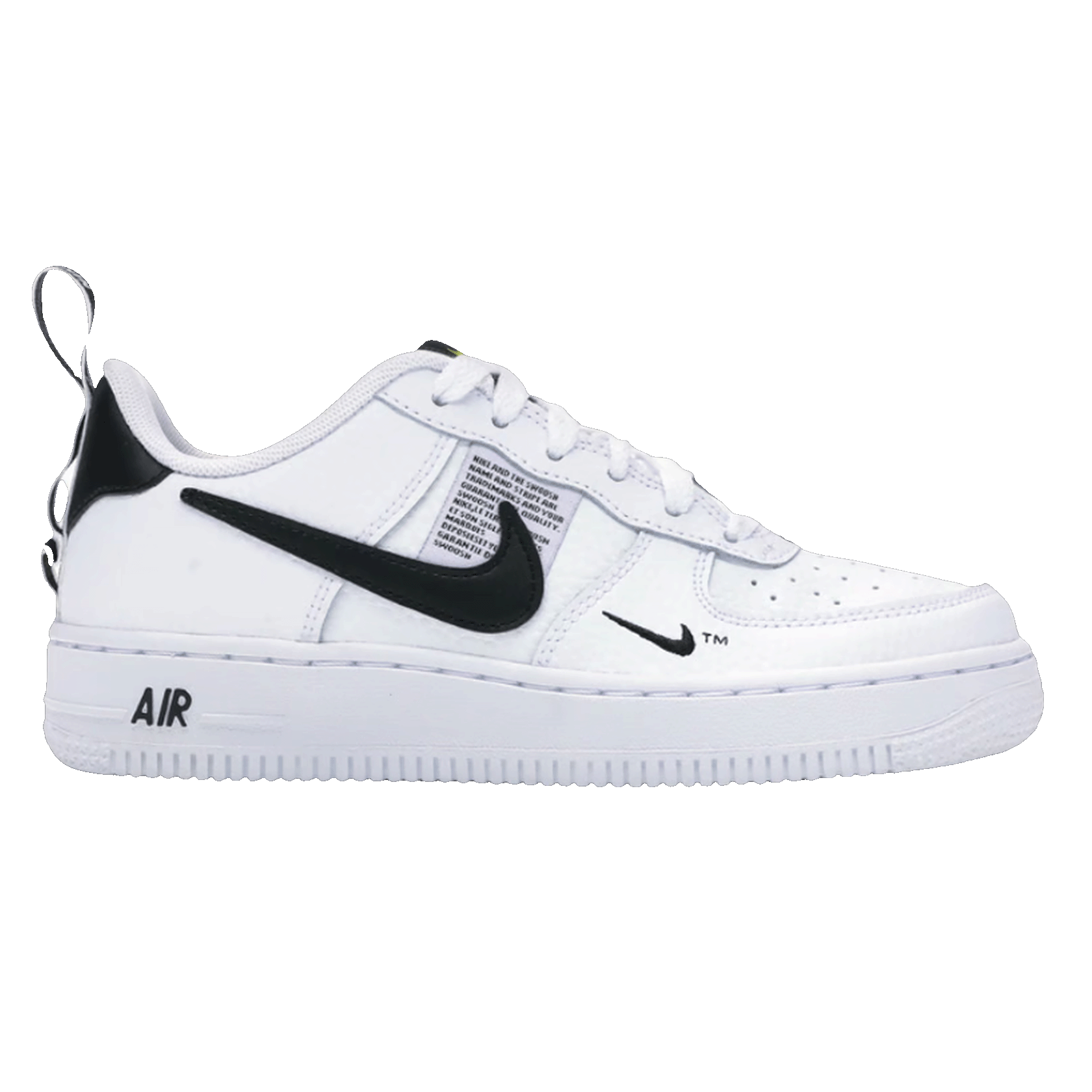 Nike Air Force 1 Low Utility White Black (GS)