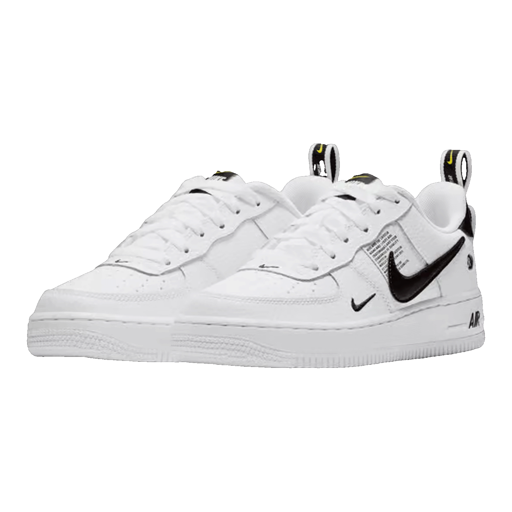 Nike Air Force 1 Low Utility White Black (GS) Side