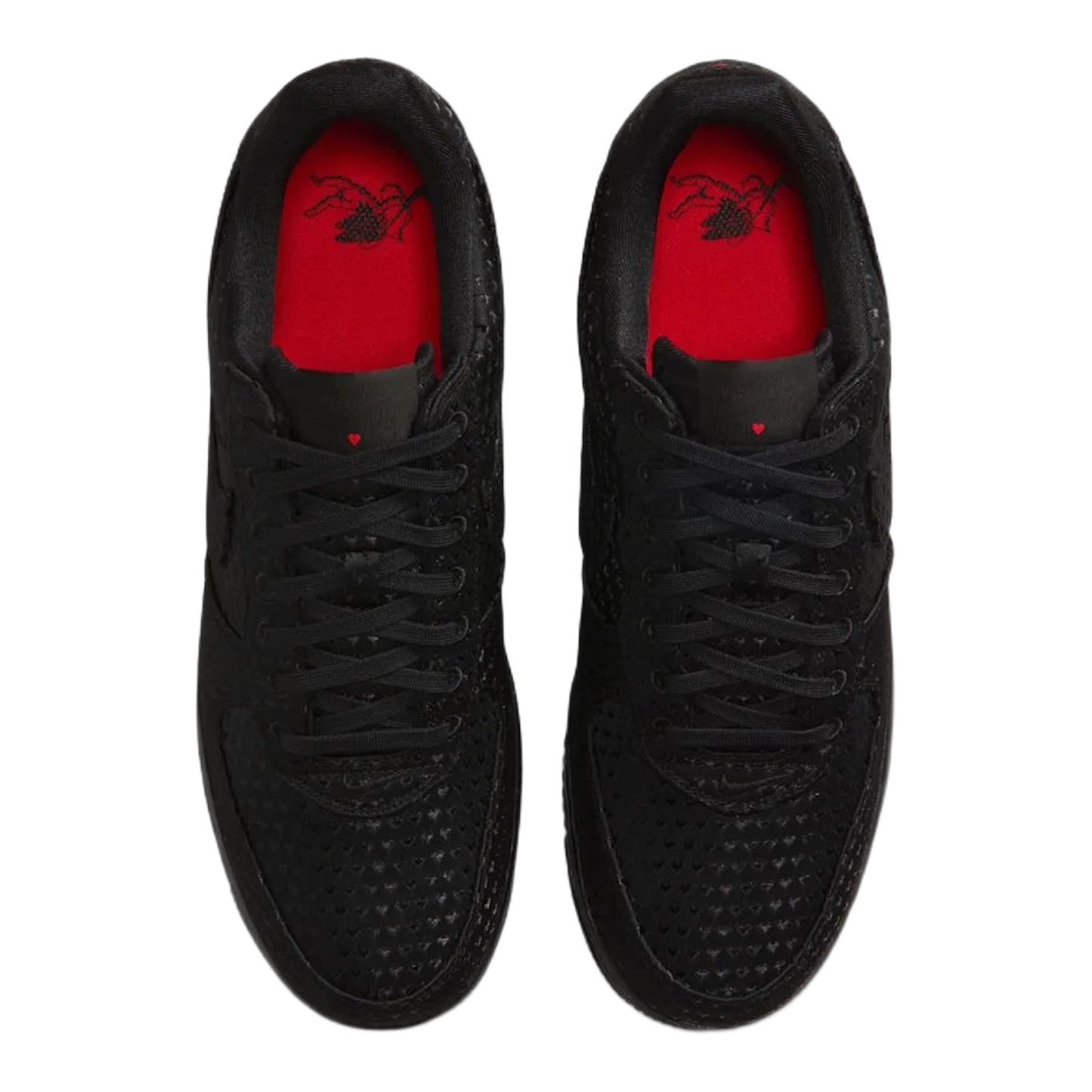 Nike Air Force 1 Low Valentine's Day Black (2026) Oben IB6836-001
