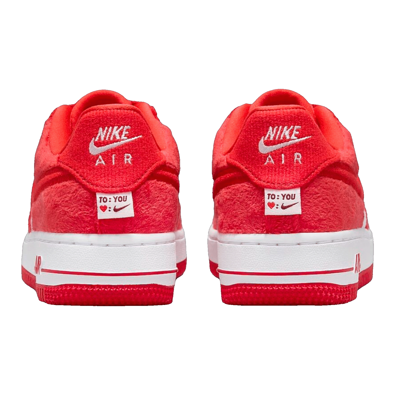 Nike Air Force 1 Low Valentine's Day Fleece (2024) (GS) Back
