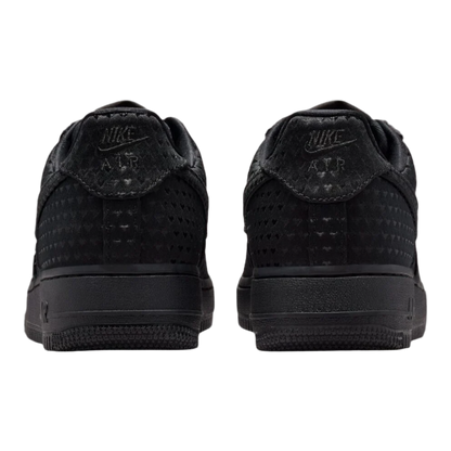 Nike Air Force 1 Low Valentine's Day Triple Black (2026) (W) Back IQ9965-001