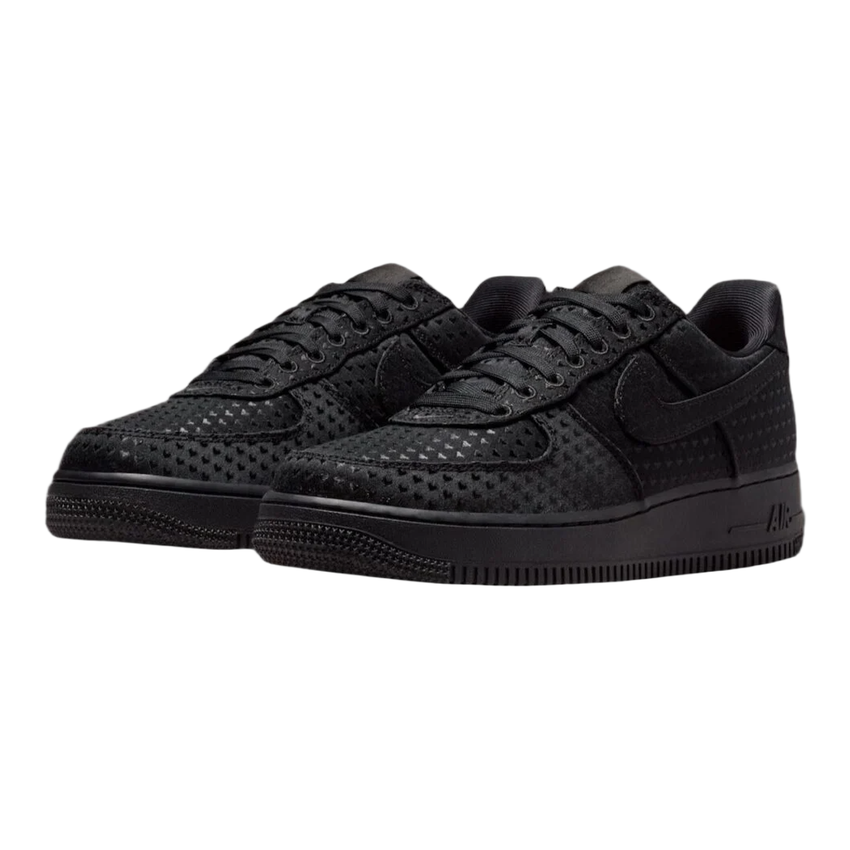 Nike Air Force 1 Low Valentine's Day Triple Black (2026) (W) Side IQ9965-001