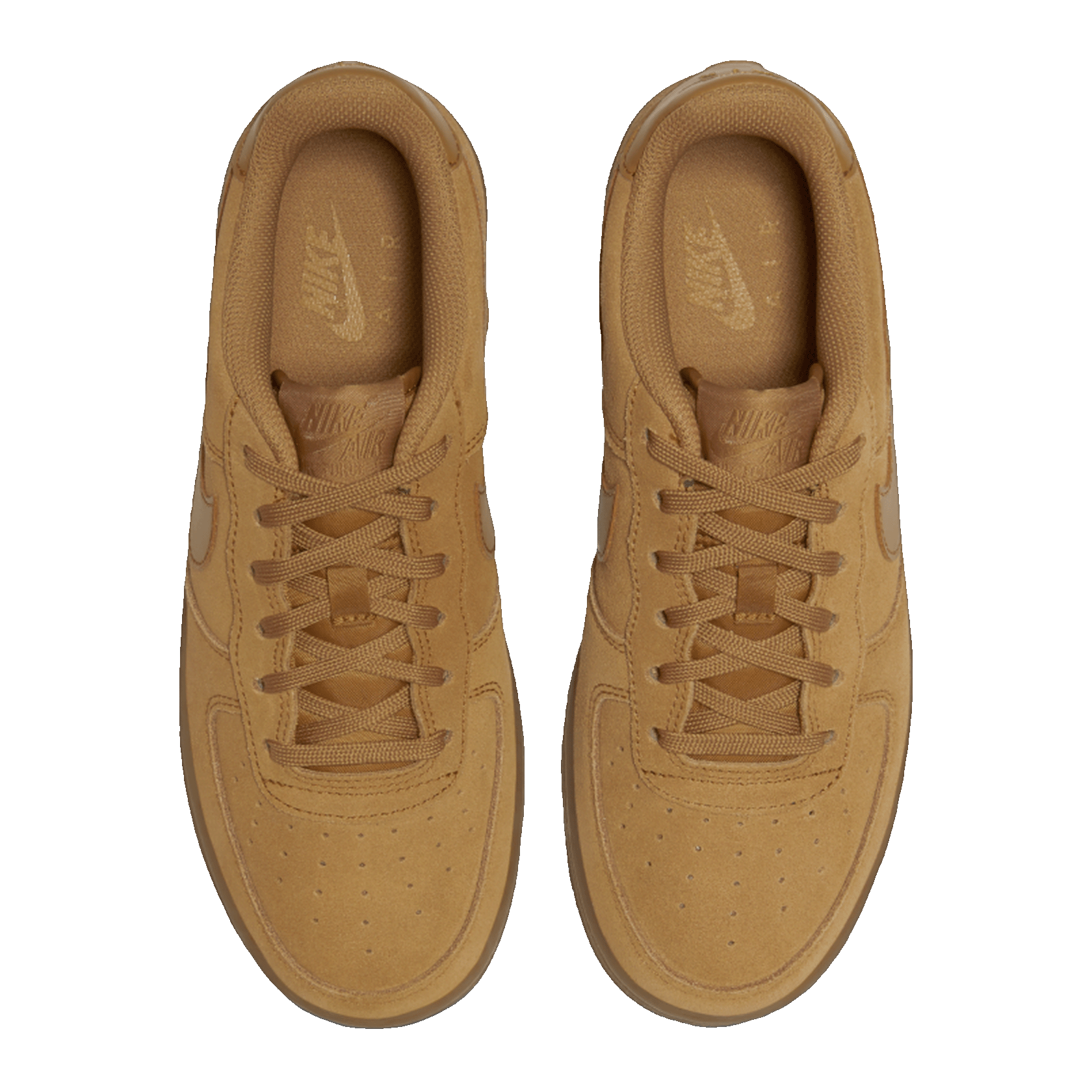 Nike Air Force 1 Low Wheat (2019) (GS) Oben