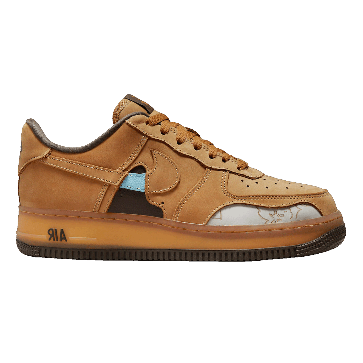 Nike Air Force 1 Low Wheat Dark Mocha