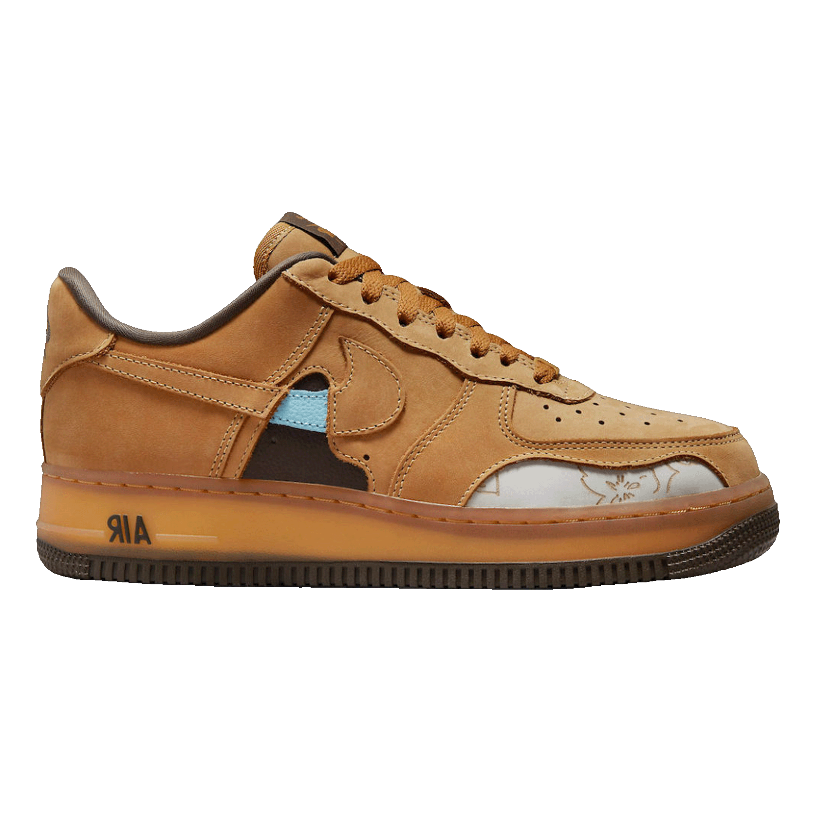 Nike Air Force 1 Low Wheat Dark Mocha
