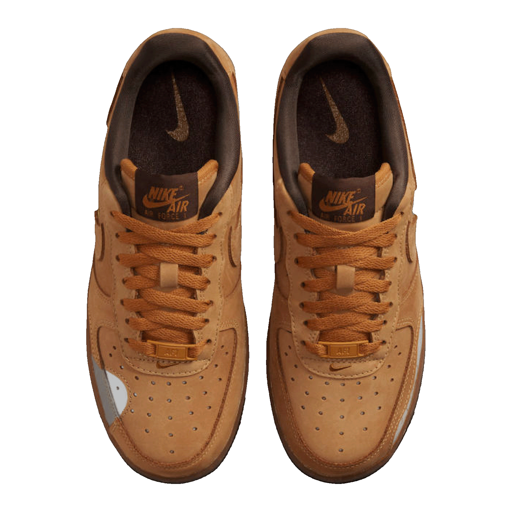 Nike Air Force 1 Low Wheat Dark Mocha Oben