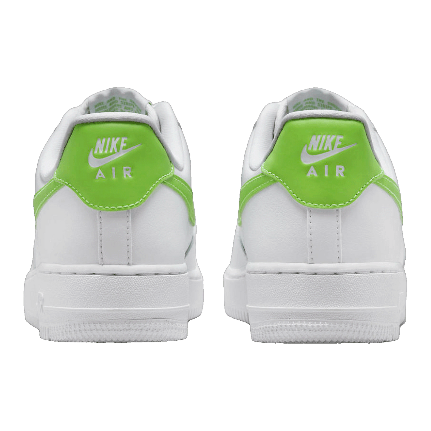 Nike Air Force 1 Low White Action Green (W) Back