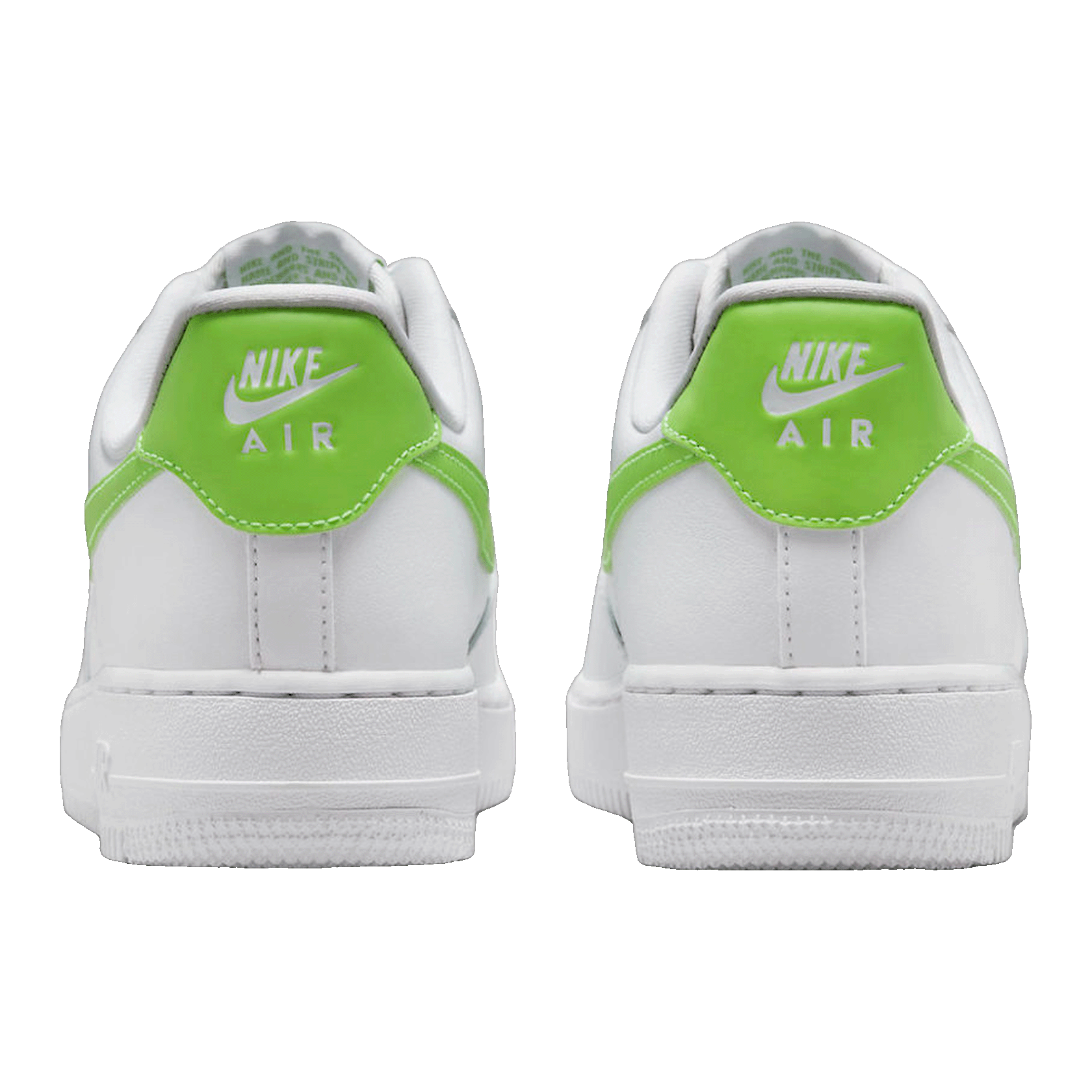 Nike Air Force 1 Low White Action Green (W) Back
