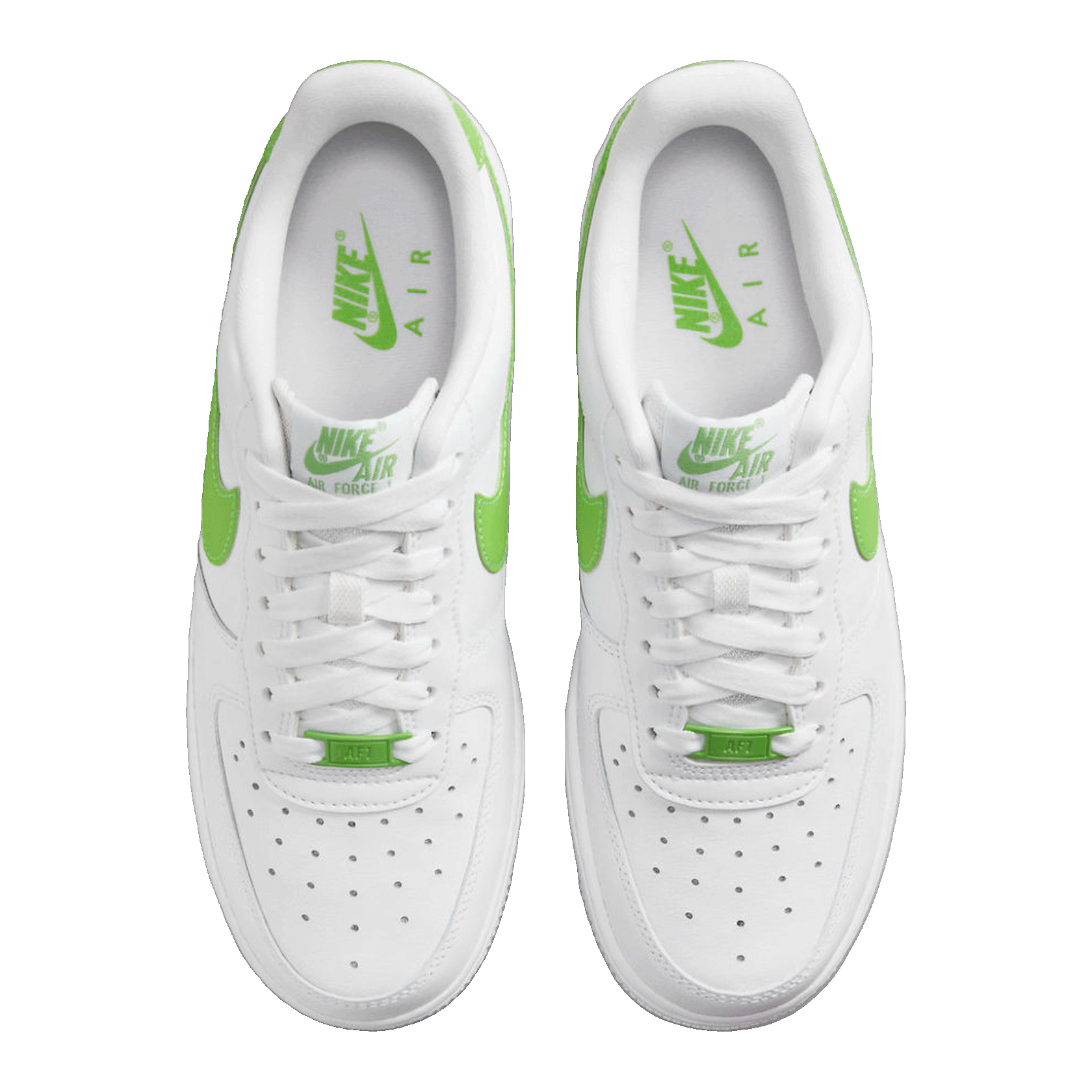 Nike Air Force 1 Low White Action Green (W) Oben