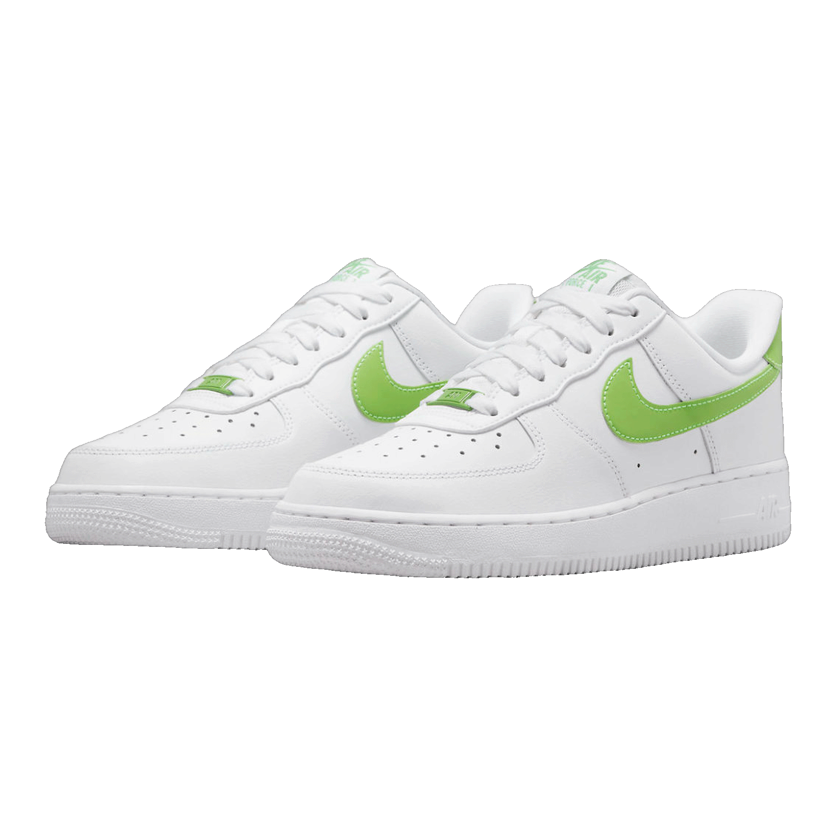 Nike Air Force 1 Low White Action Green (W) Side