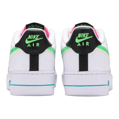 Nike Air Force 1 Low White Aquamarine (GS) Back