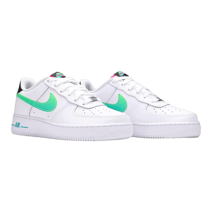Nike Air Force 1 Low White Aquamarine (GS) Side