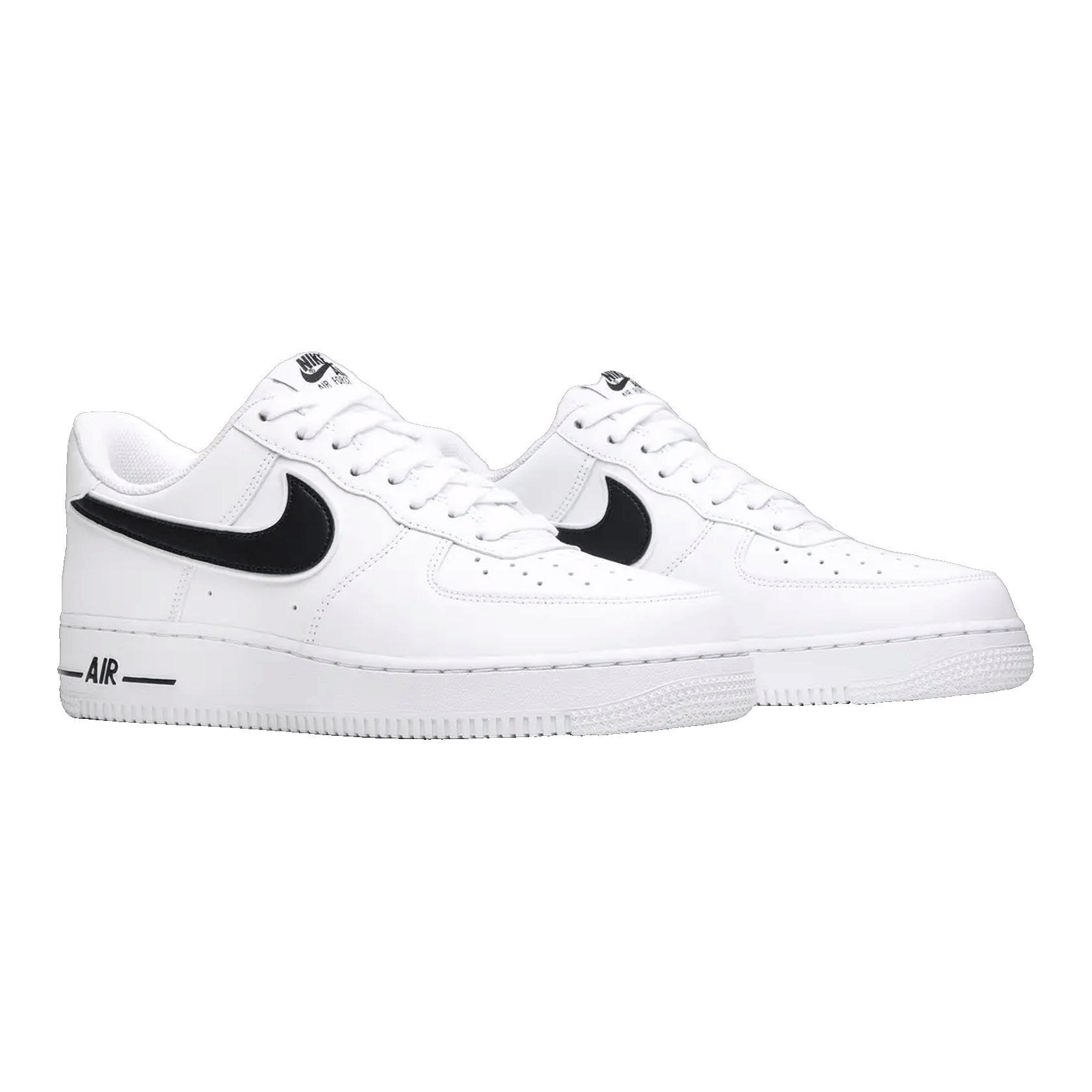 Nike Air Force 1 Low White Black (2018) Side