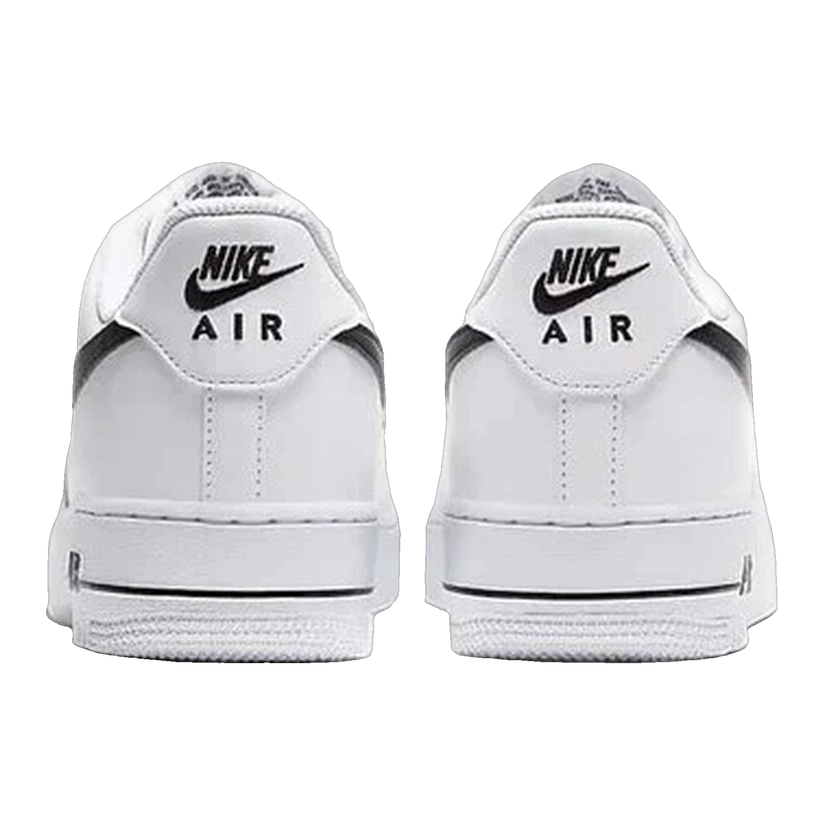 Nike Air Force 1 Low White Black (2020) Back