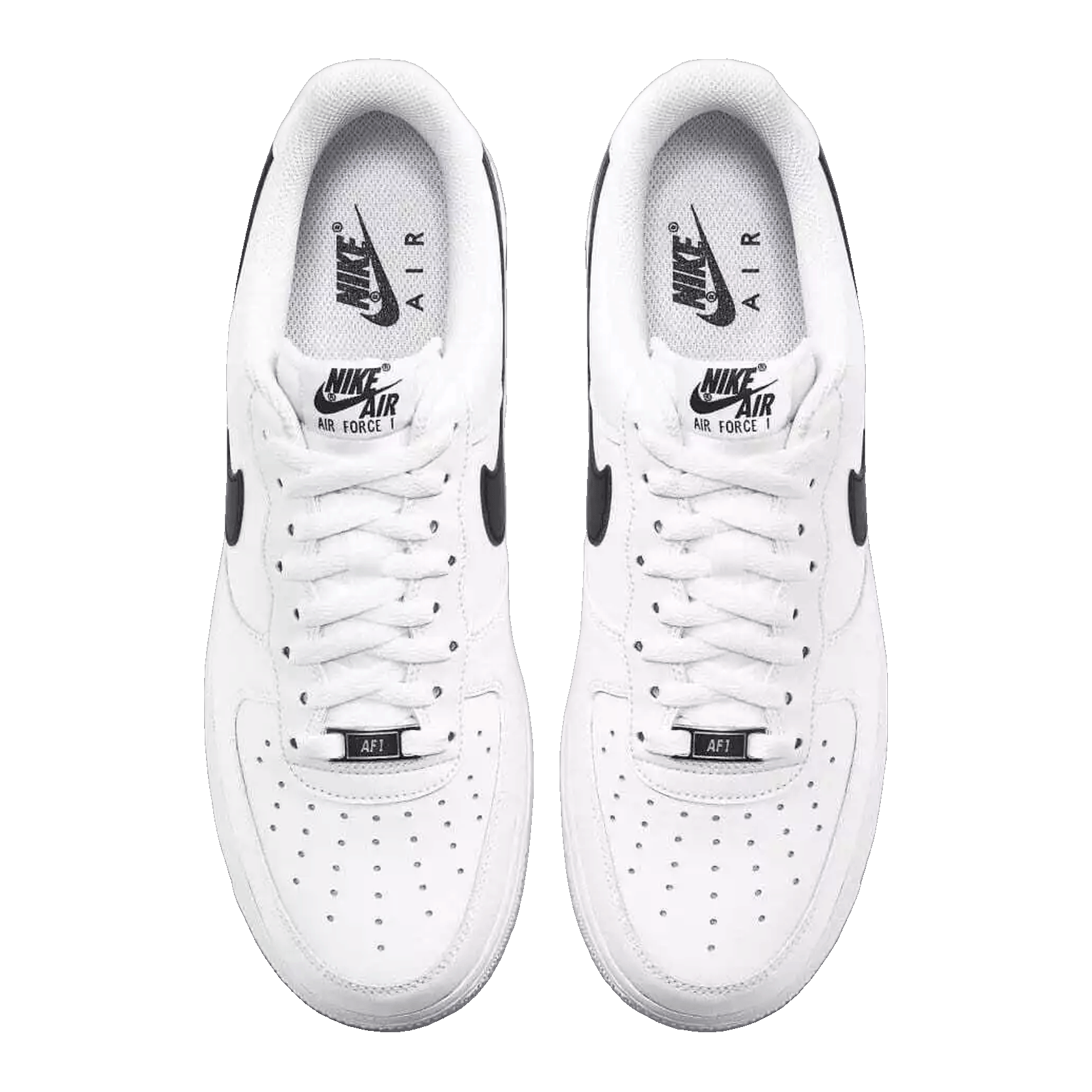 Nike Air Force 1 Low White Black (2020) Oben