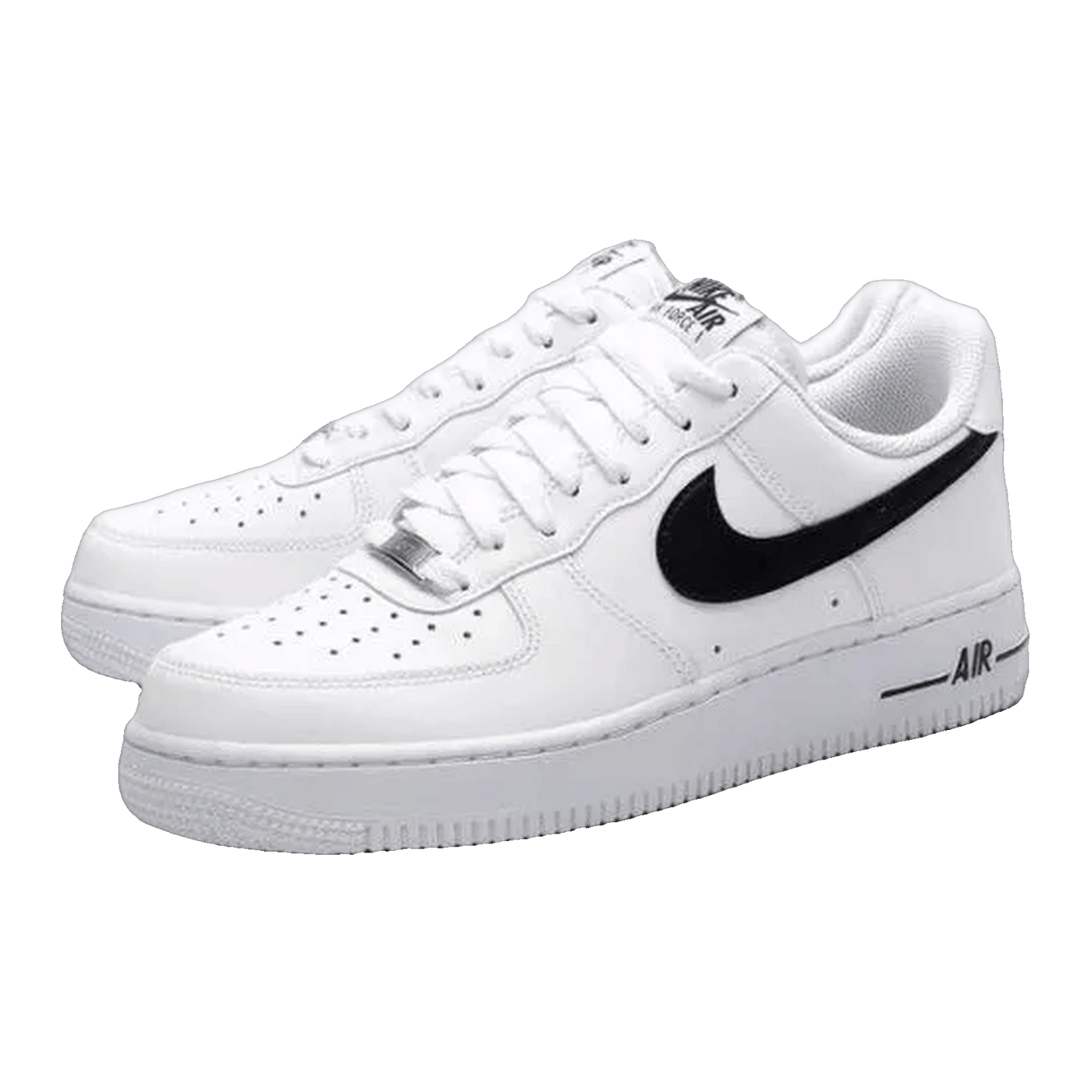 Nike Air Force 1 Low White Black (2020) Side
